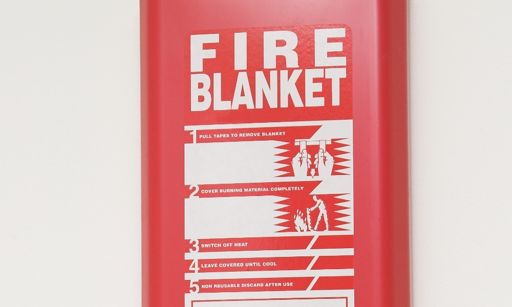 How fire blankets can keep your staff safe