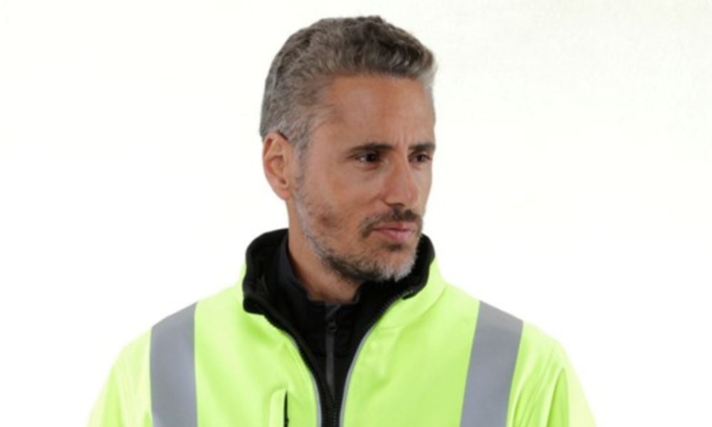 RefrigeWear offers hi-vis softshell jacket