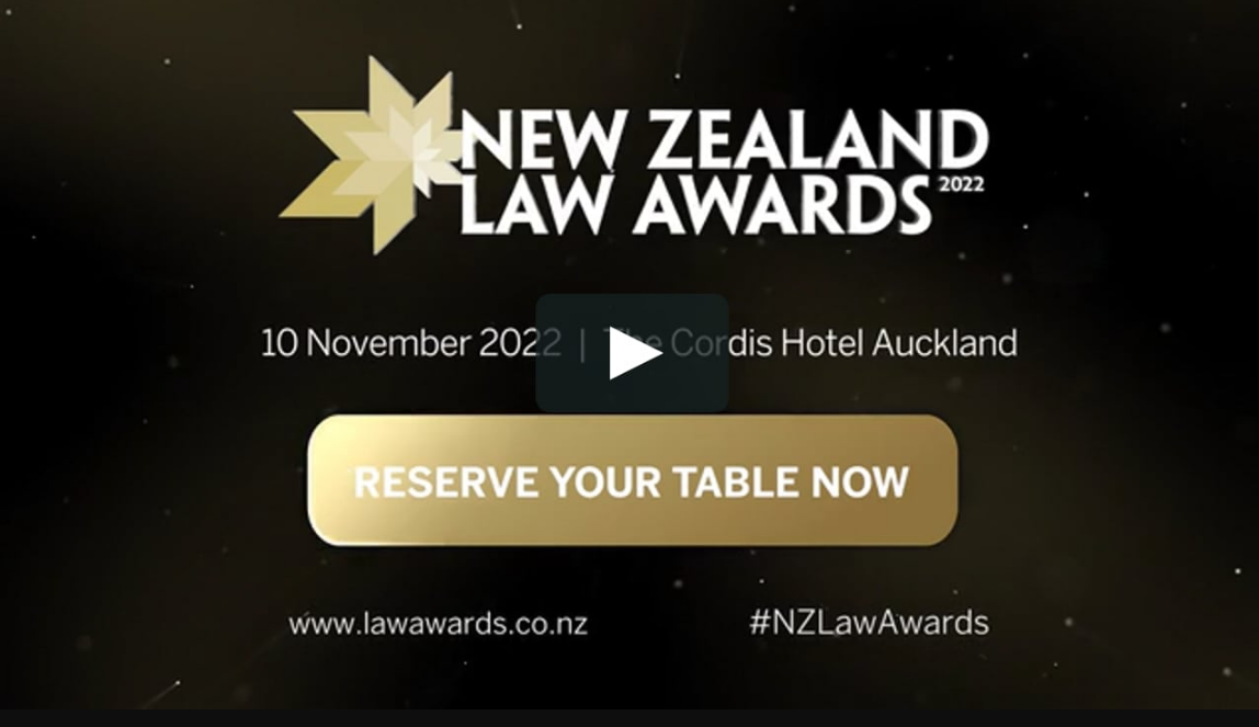 What to expect at the highly anticipated in-person return of the 2022 New Zealand Law Awards