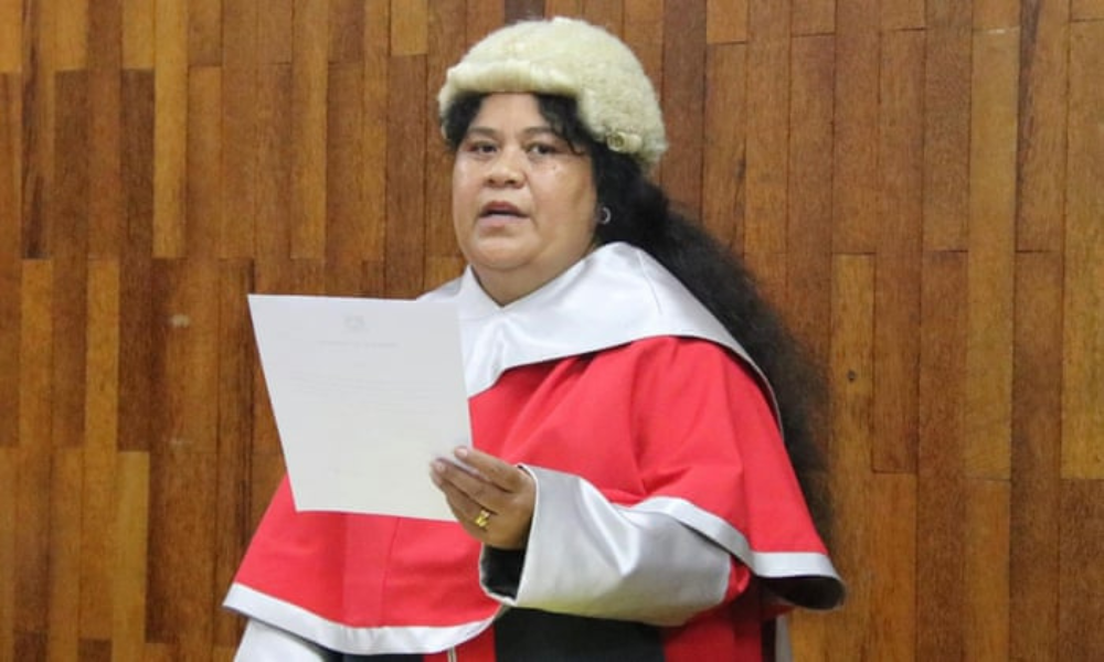 Kiribati names acting chief justice amid constitutional crisis