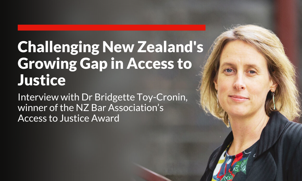 Challenging New Zealand’s growing gap in access to justice