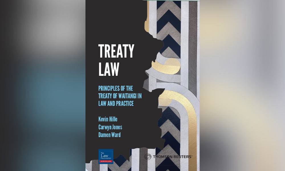 Waitangi Treaty law tome takes Legal Research Foundation book award