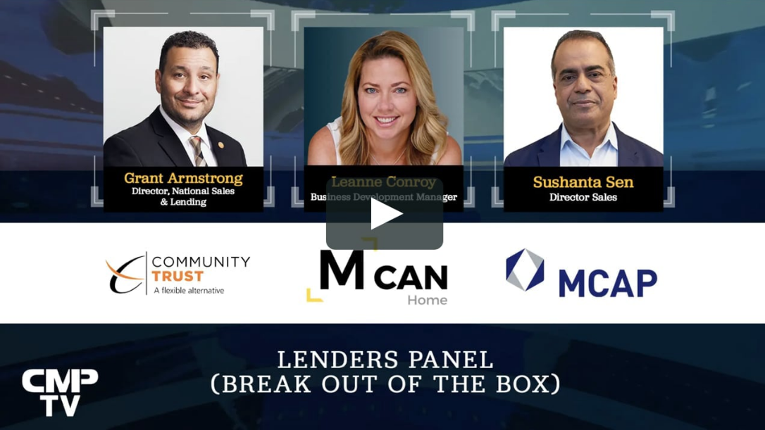 Lenders Panel (Break out of the Box)
