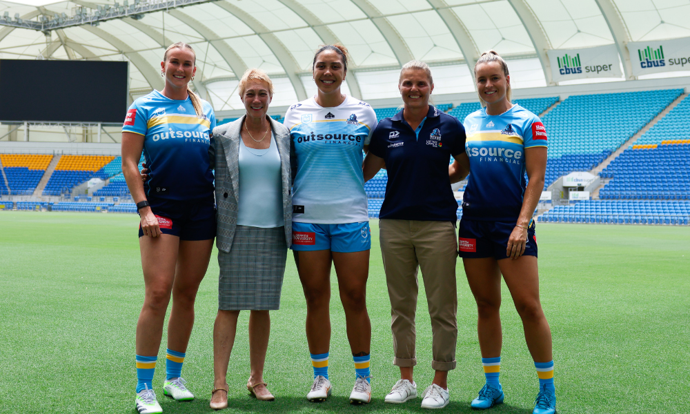 outsource Financial partners with NRLW Gold Coast Titans