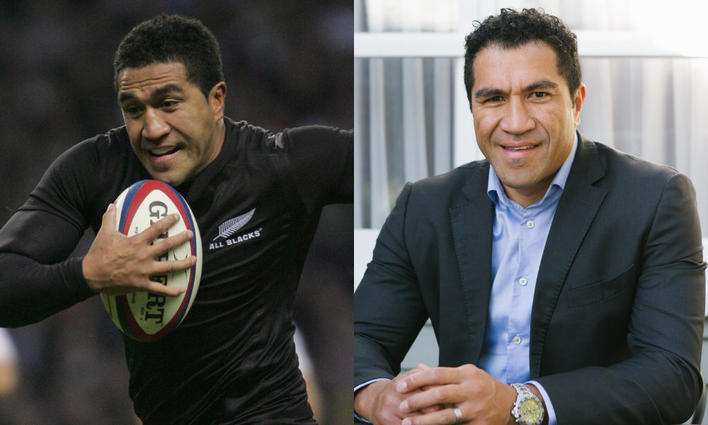 Former All Black Mils Muliaina now a financial adviser