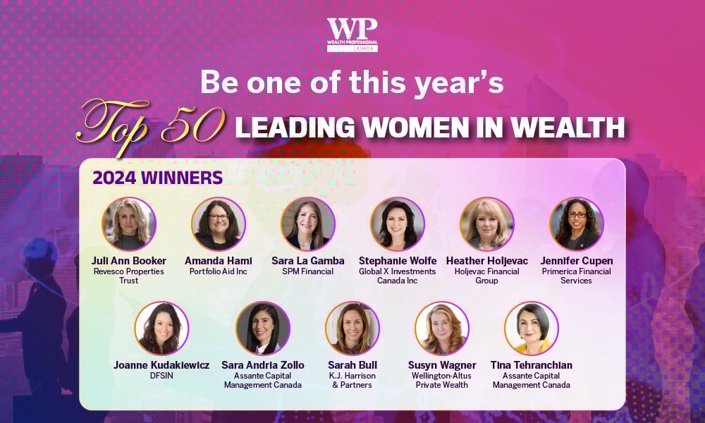 Inspire change – nominate a woman shaping the future of wealth 
