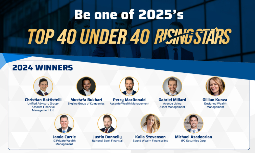 Time’s almost up to enter the 2025 Top 40 Under 40 Rising Stars list