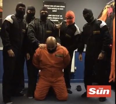 HSBC employees sacked after staging mock ISIS execution