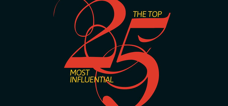 The Top 25 Most Influential of 2018