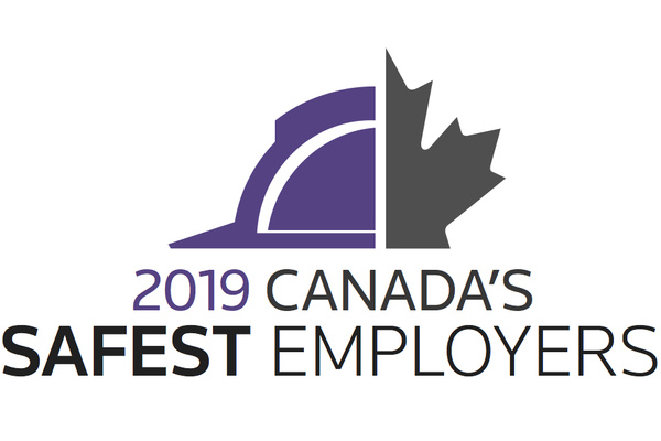 Congratulations to the 2019 Canada’s Safest Employers