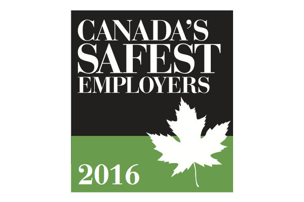 Announcing the 2016 Canada's Safest Employers