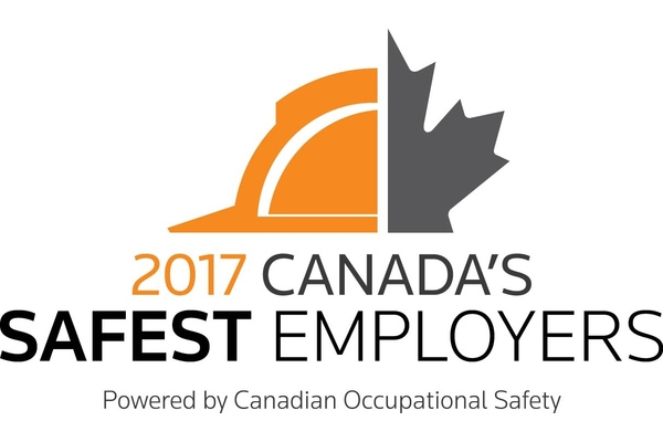 Congratulations to the 2017 Canada’s Safest Employers