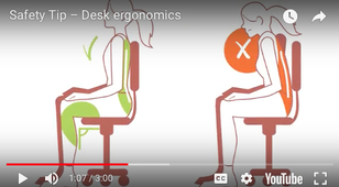 Safety Tip – Desk Ergonomics