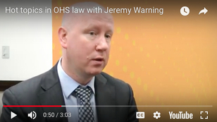 Hot topics in OHS law 2018