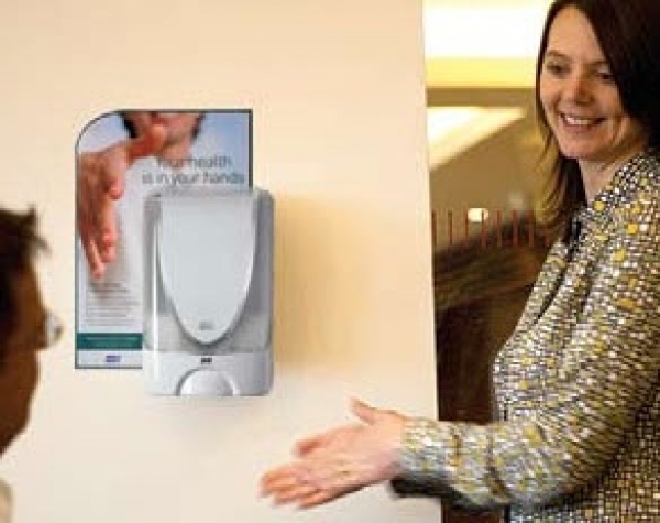 Touch-free sanitizer
