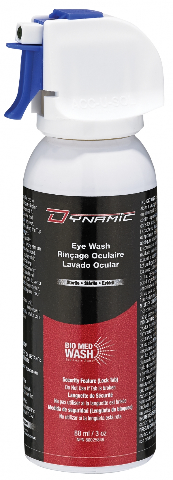 Dynamic eyewash