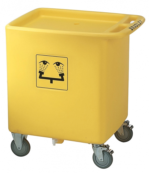 On-site waste cart