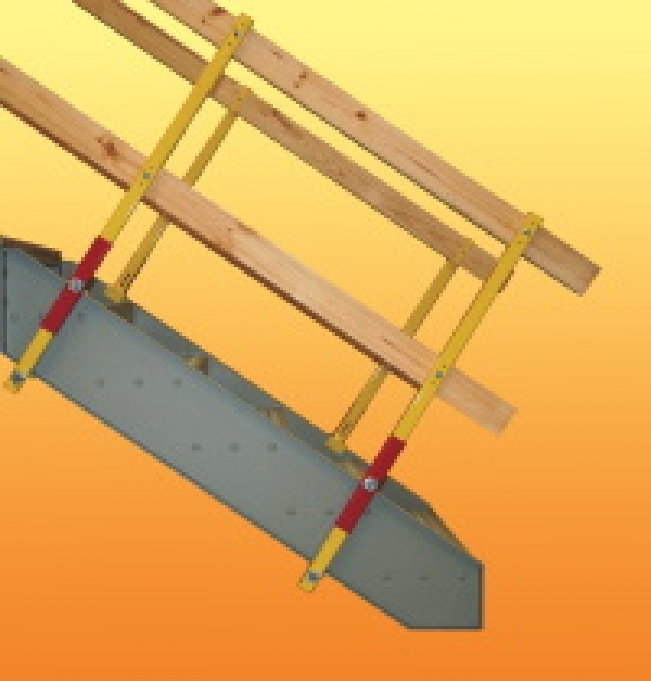 No-drill guardrail clamp 