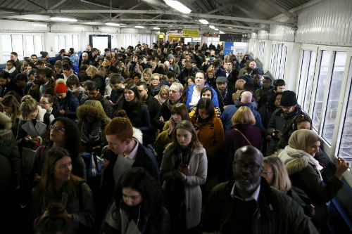 London commuters endure transport misery as rail staff strike