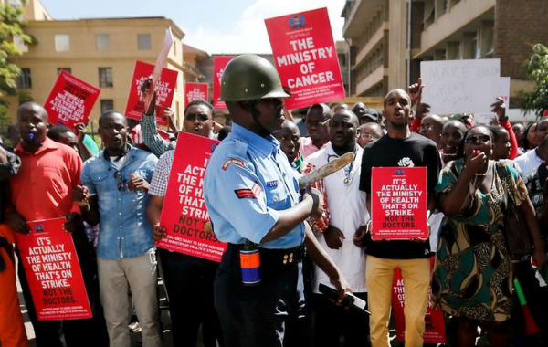 Private Kenyan hospital doctors to strike after colleagues jailed