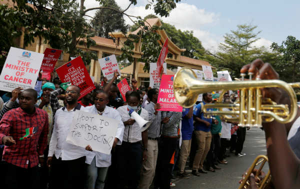 Kenyan government orders striking doctors to resume work
