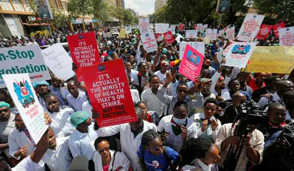 Striking Kenyan doctors defy government, will not resume work