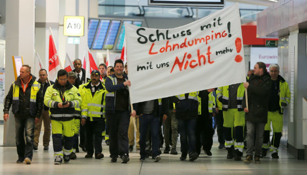 Almost all Friday flights at Berlin airports cancelled due to strike