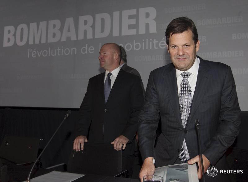 Bombardier executive chairman steps down after pay controversy
