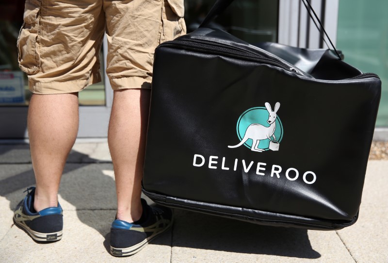 U.K. union begins battle for workers' rights at Deliveroo