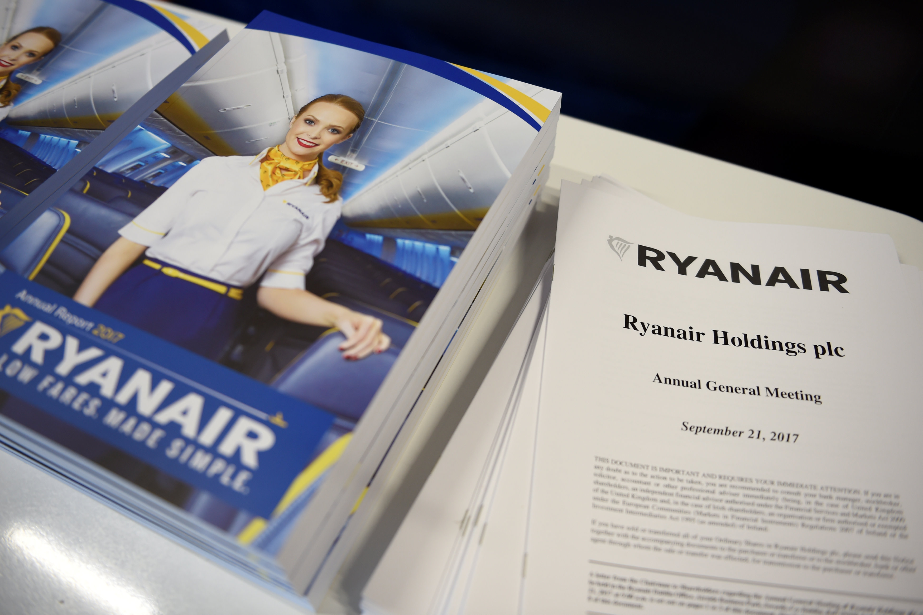 Ryanair pilots offered more money but may have to change holiday plans