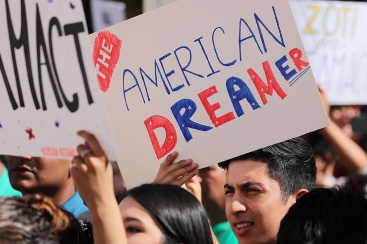 U.S. judge blocks Trump move to end DACA program for immigrants