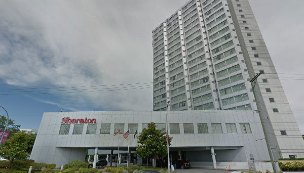 Sheraton Guildford Hotel workers in Surrey, B.C., strike