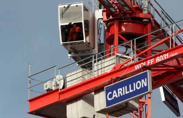 Union Unite sues collapsed Carillion on behalf of ex-workers