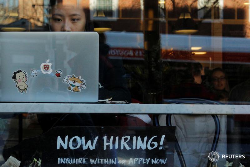 U.S. job growth seen slowing in February after outsized gains