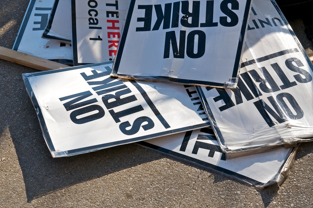 Ontario unionized pipefitters strike