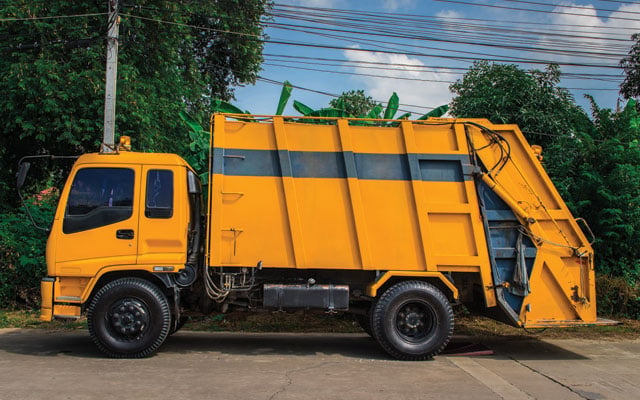 Garbage collector canned for procedure violations, dishonesty