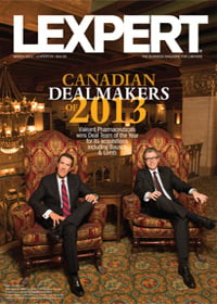 Winners of the Canadian Dealmakers of 2013 Awards