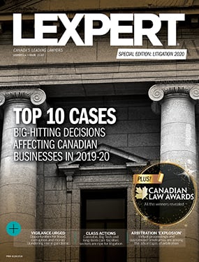Lexpert Publishes Special Edition: Litigation 2020