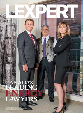 Lexpert publishes 2015 Energy special edition in Globe and Mail’s Report on Business
