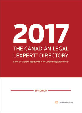 2017 Canadian Legal Lexpert Directory now online