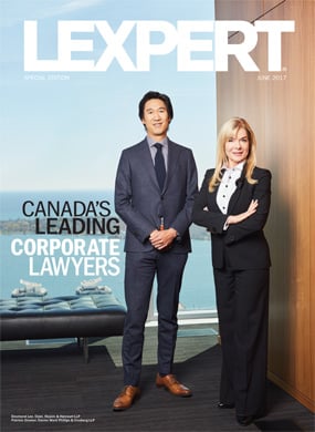 Lexpert publishes 2017 Corporate special edition in Globe and Mail’s Report on Business