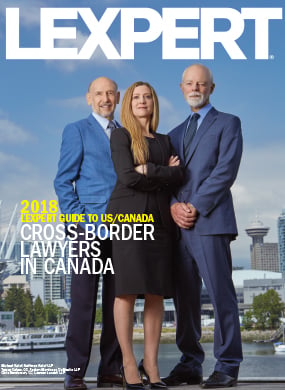 The 2018 Lexpert® Guide to US/Canada Cross-Border Lawyers in Canada, published June 22