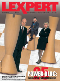 Power Bloc: Canada's Top 25 General Counsel