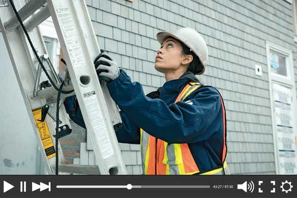 Ladder safety videos