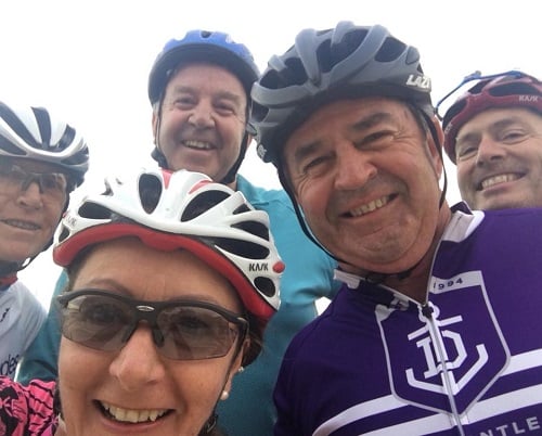 Broker cycling team rides 200km to conquer cancer