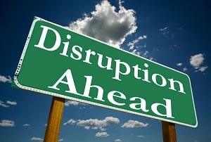 Where will the greatest disruption to your practice come from?
