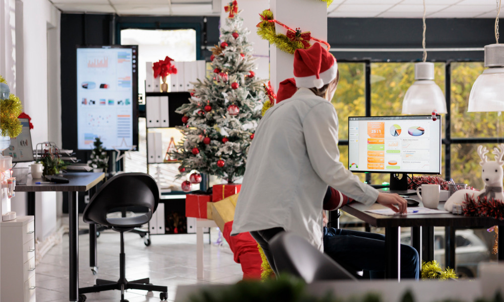 Employee satisfaction surges as holiday season approaches