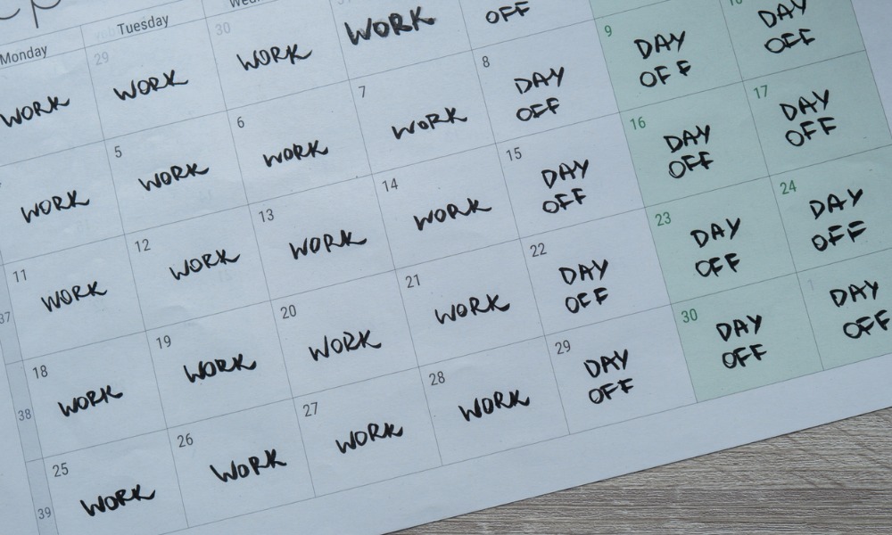 Canadian businesses embrace four-day workweek