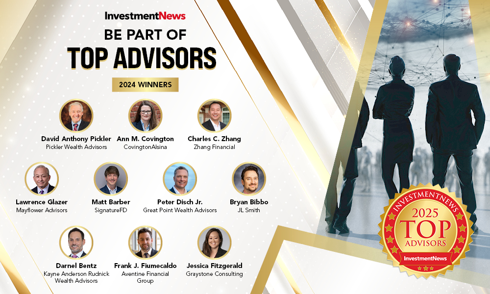 Search underway for 2025’s best financial advisors