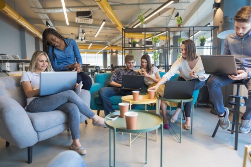 Is there a bubble growing in the co-working space?